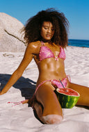 Bad To The Bloom Bikini Top