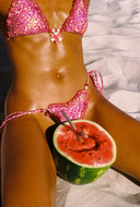 Bad To The Bloom Bikini Top